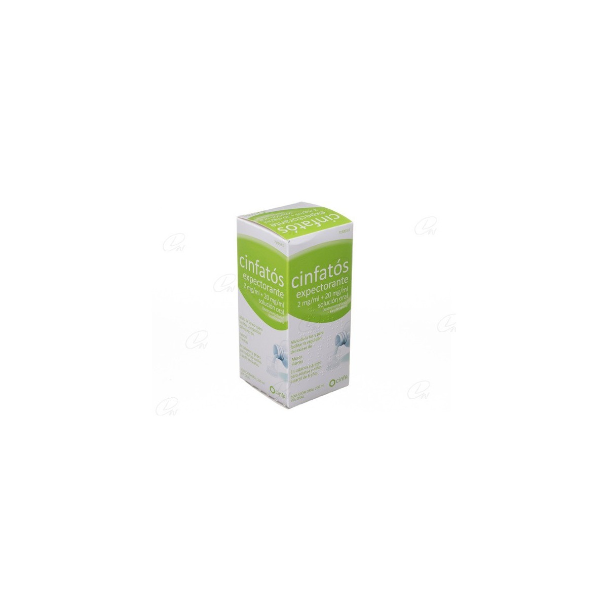 CINFATOS EXPECTORANTE 2 mg/ml + 20 mg/ml...
