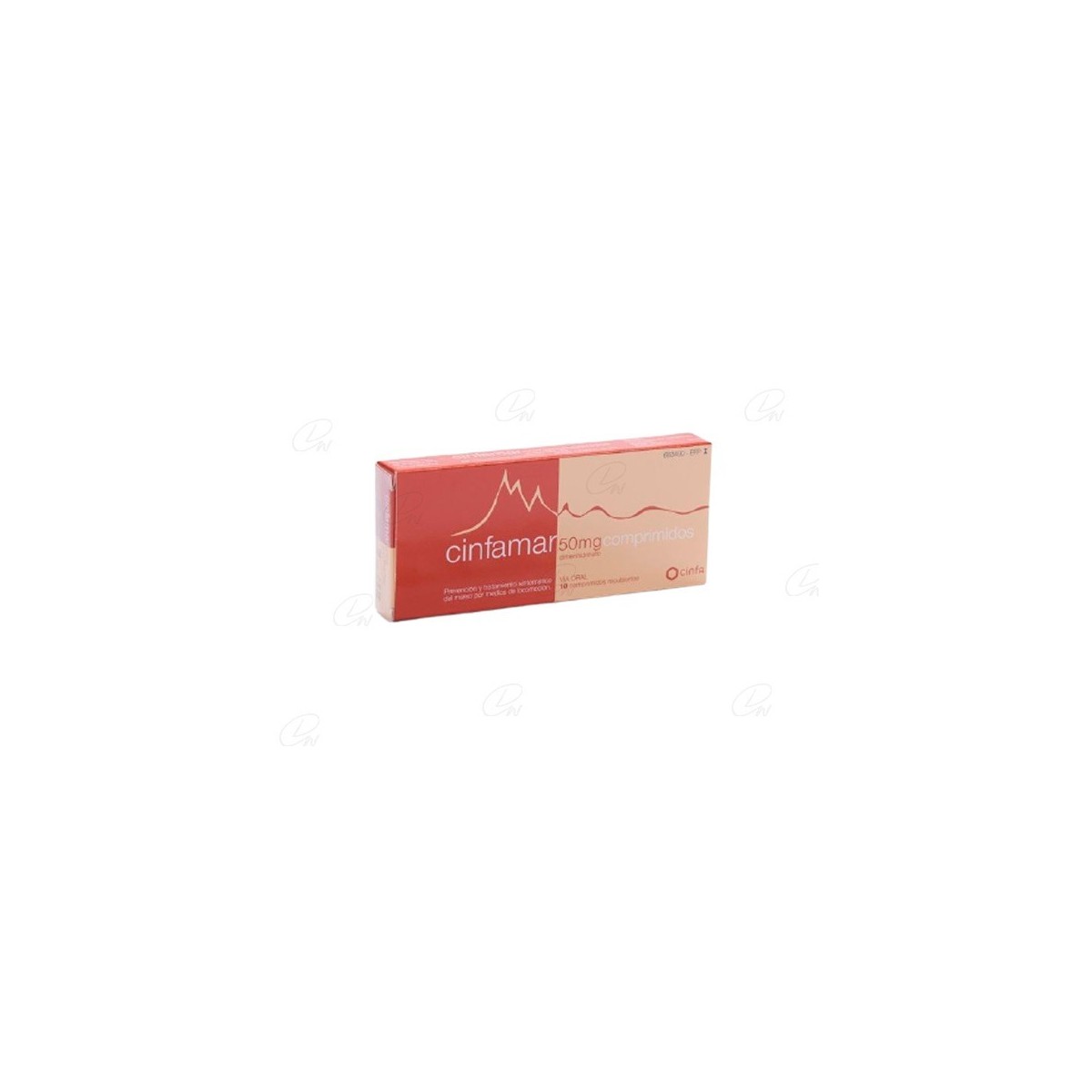 CINFAMAR 50 mg COMPRIMIDOS RECUBIERTOS, 10...