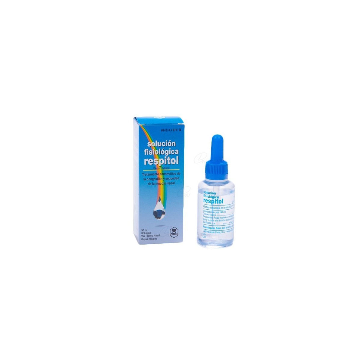 SOLUCION FISIOLOGICA RESPITOL 8,5 mg/ml GOTAS...