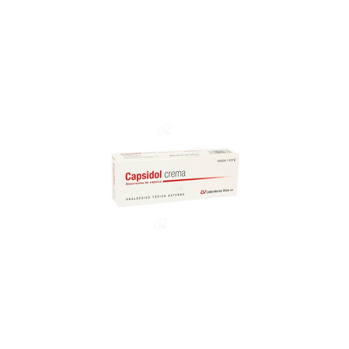 CAPSIDOL 0,25mg/g CREMA, 1 tubo de 60 g