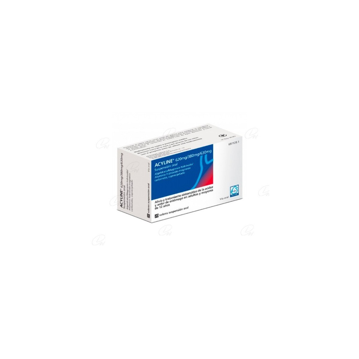 ACYLINE 620 mg/380 mg/630 mg  SUSPENSION ORAL,...