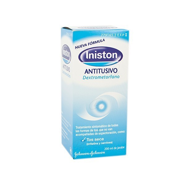 INISTON ANTITUSIVO 1,5mg/ml JARABE, 1 frasco de 200 ml