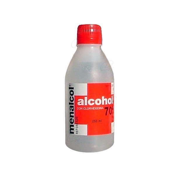 MENALCOL REFORZADO 70º, 1 frasco de 250 ml