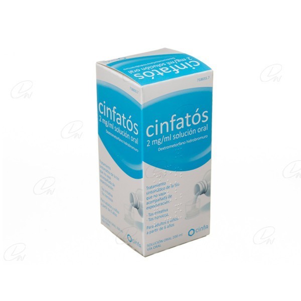 CINFATOS 2 mg/ ml SOLUCION ORAL, 1 frasco de 200 ml