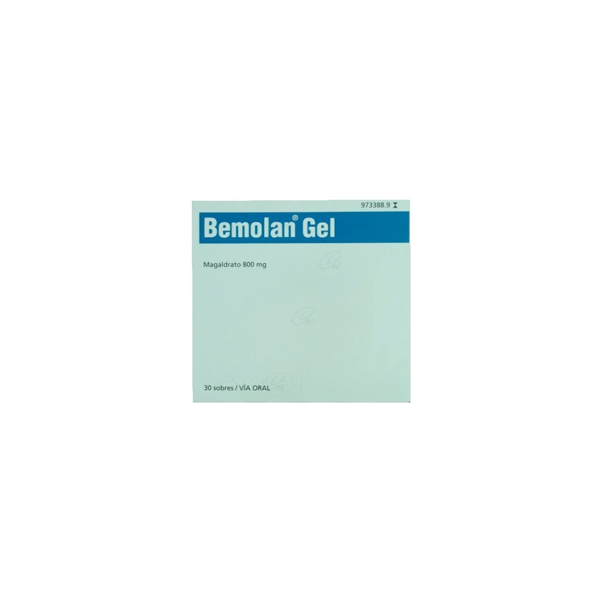 BEMOLAN 800 mg GEL, 30 sobres