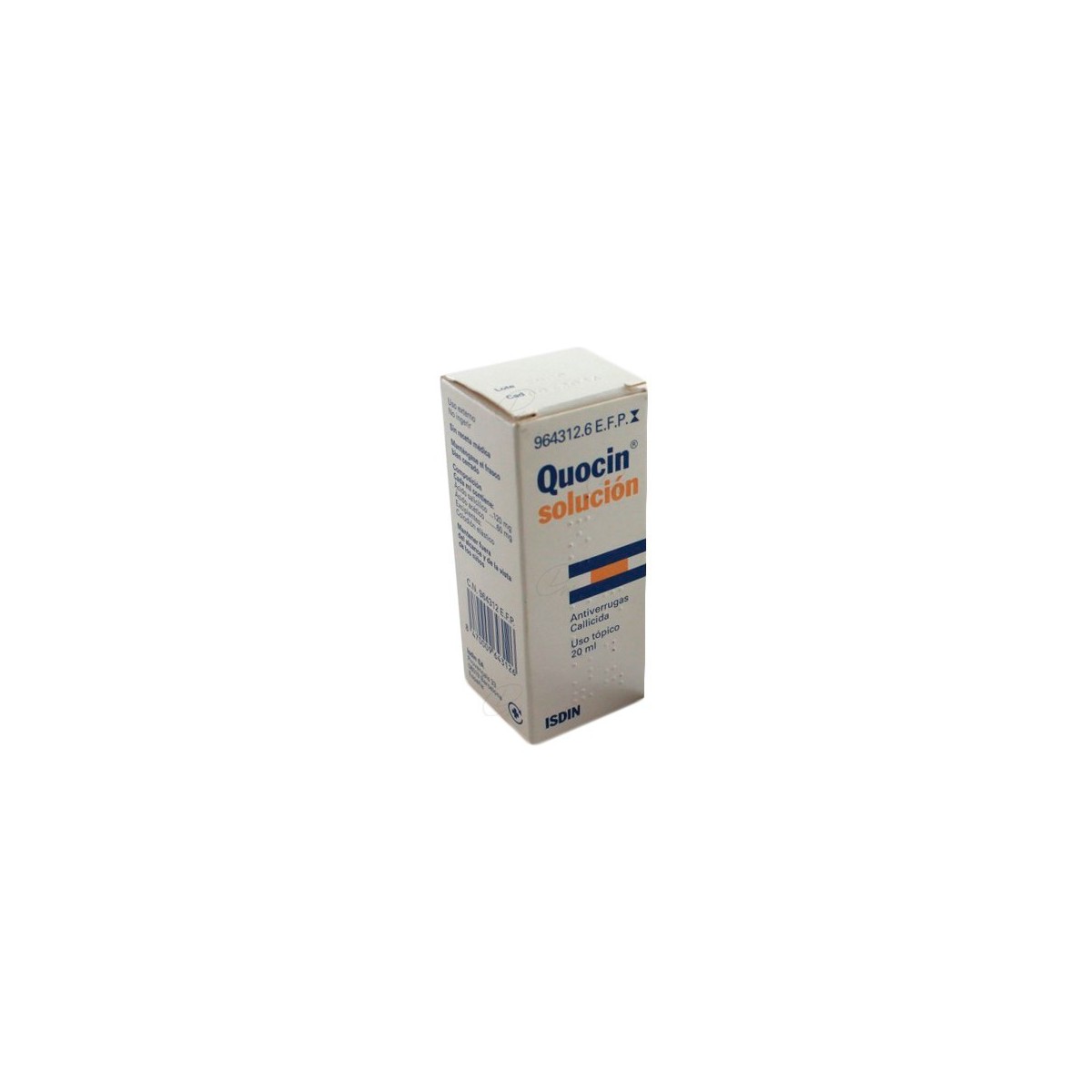 QUOCIN 120 mg/ 60 mg/ ml COLODION, 1 frasco de...