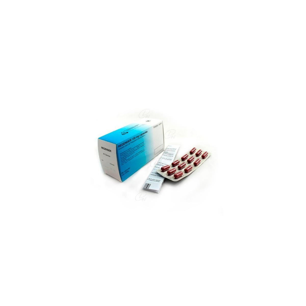 REGENDER 120 mg CAPSULAS DURAS, 96 cápsulas