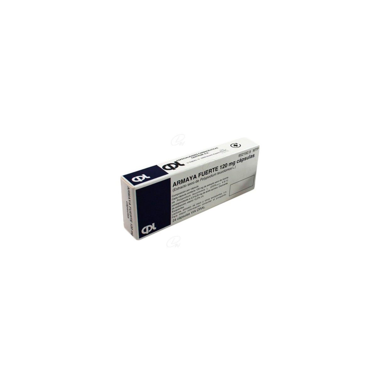 ARMAYA FUERTE 120 mg CAPSULAS DURAS, 24 cápsulas