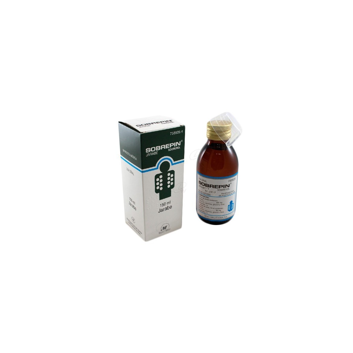 SOBREPIN JARABE, 1 frasco de 150 ml