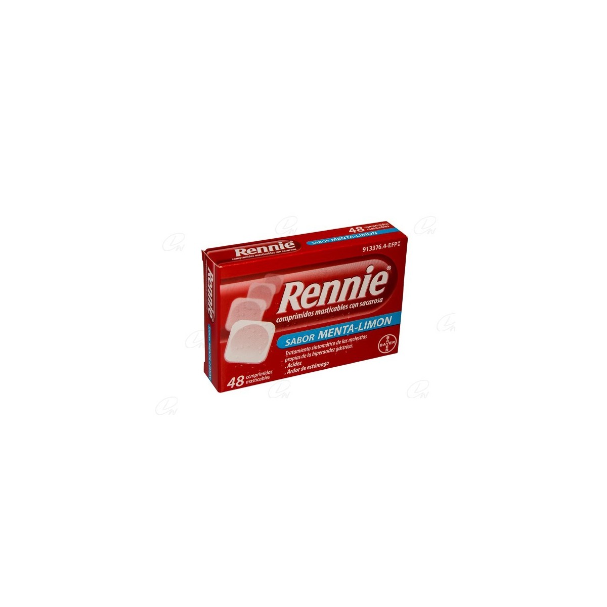 RENNIE COMPRIMIDOS MASTICABLES CON SACAROSA, 48...