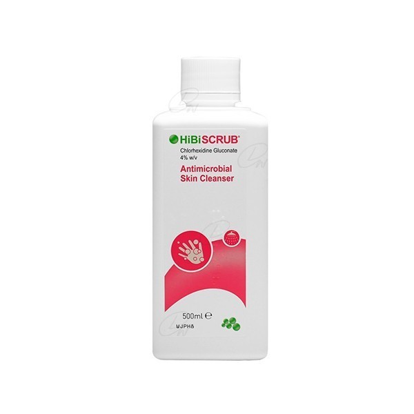 HIBISCRUB 40 mg/ml SOLUCION CUTANEA, 1 frasco de 500 ml