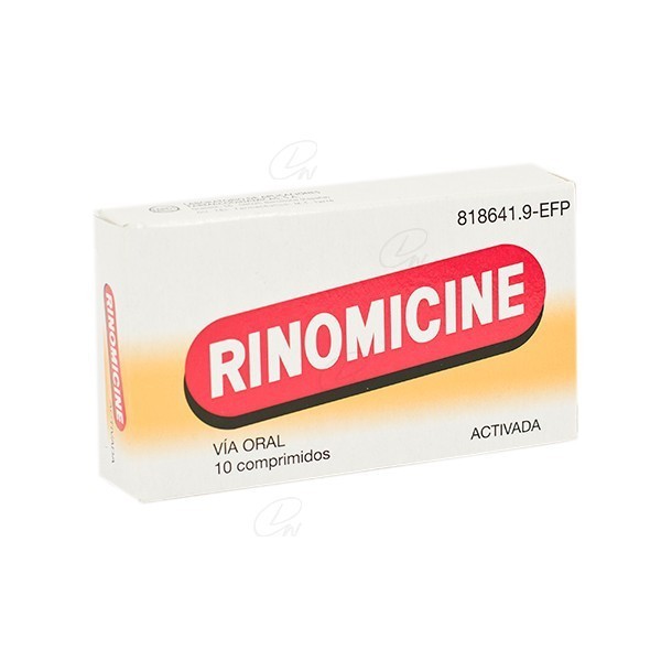 RINOMICINE COMPRIMIDOS, 10 comprimidos