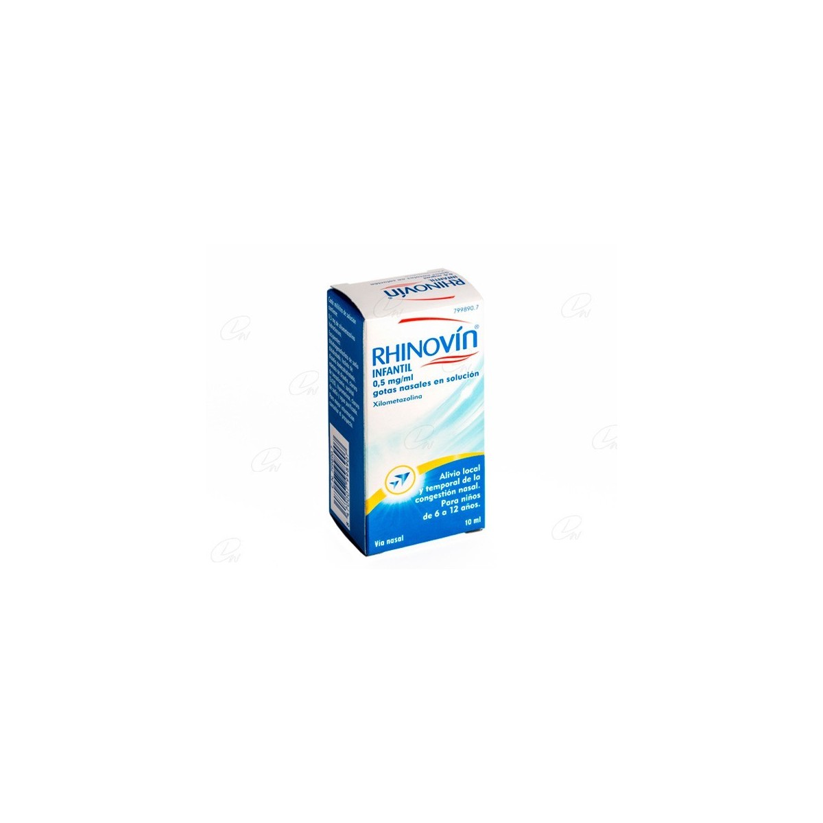 RHINOVÍN INFANTIL 0,5 MG/ML GOTAS NASALES EN...