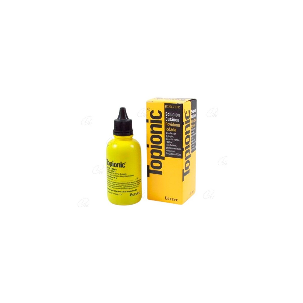 TOPIONIC SOLUCION CUTANEA, 1 frasco de 100 ml