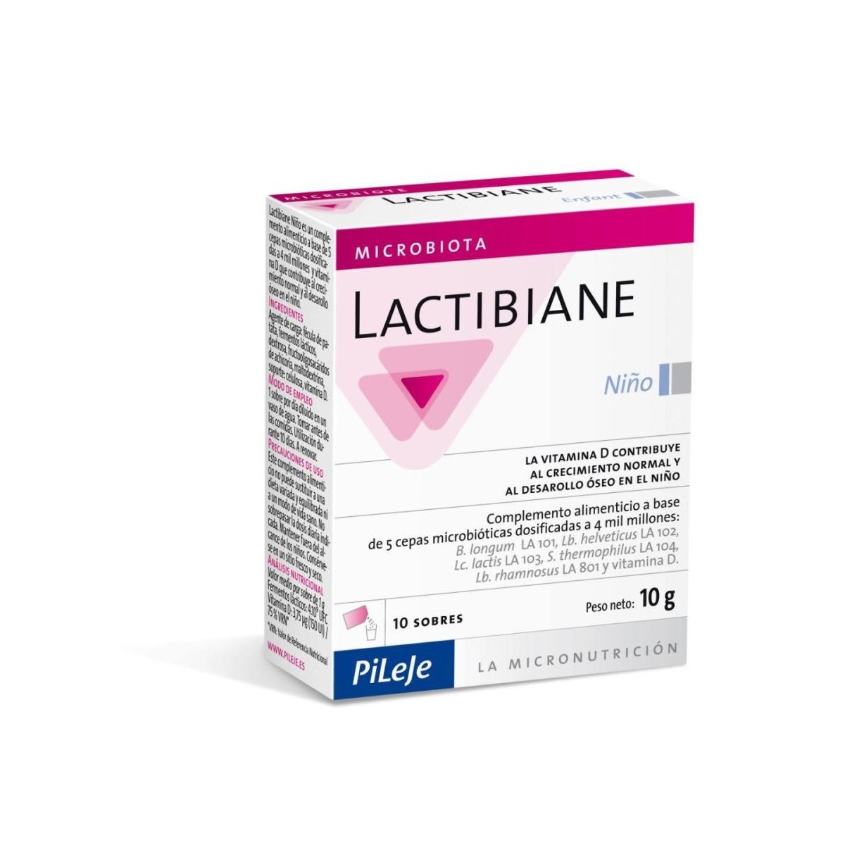 lactibiane enfant 10 sobres pileje