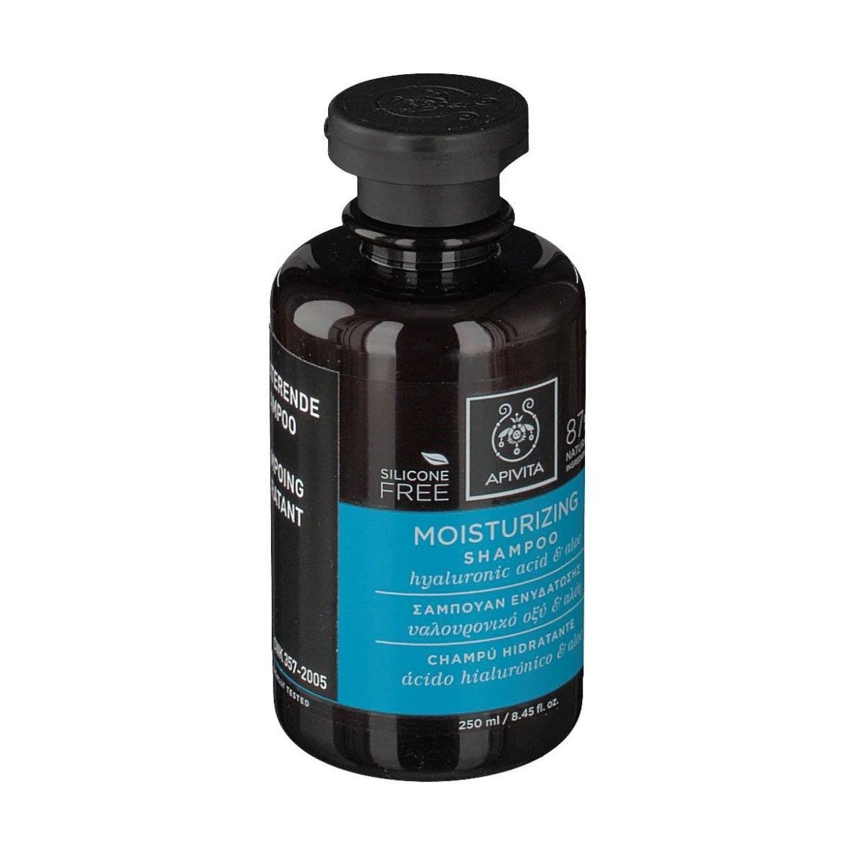 champu hidratante hialuronico y aloe apivita 250 ml