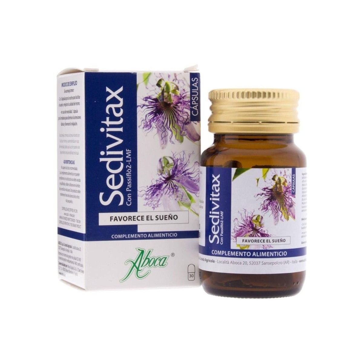 aboca sedivitax bio 30 capsulas