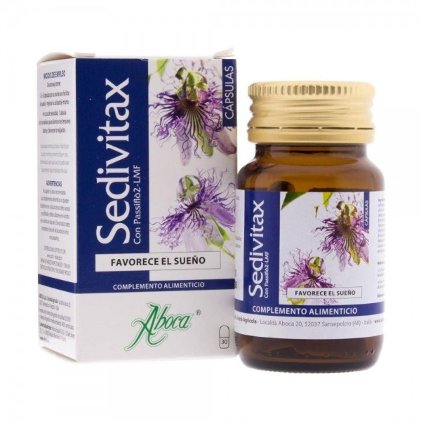 aboca sedivitax bio 30 capsulas