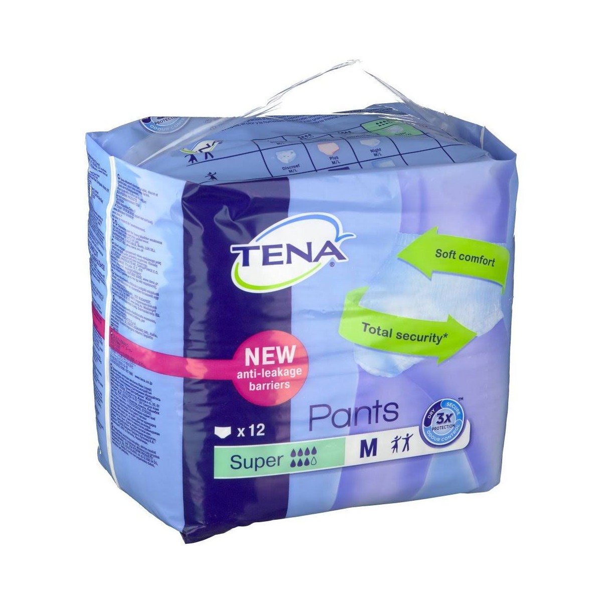 tena pants super 12 uds
