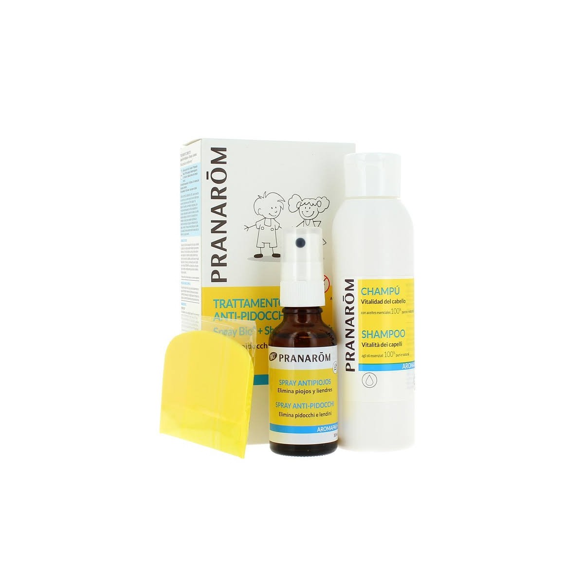 pranarom spray antipiojos bio 30ml champu 125ml lendrera