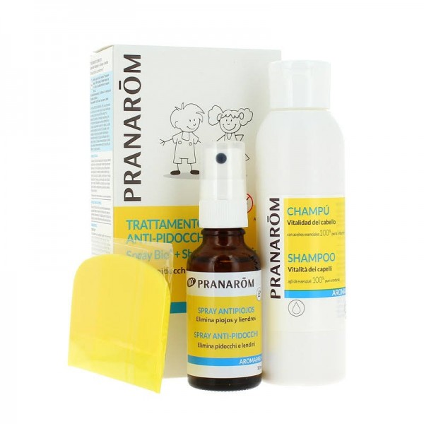 pranarom spray antipiojos bio 30ml champu 125ml lendrera