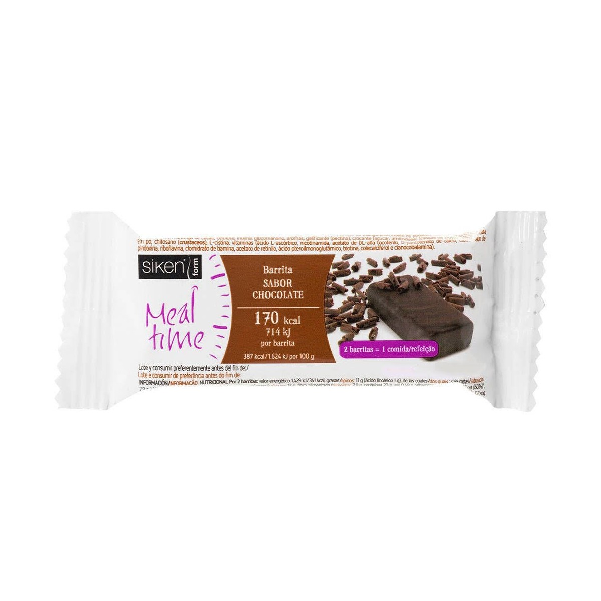 siken form barrita chocolate