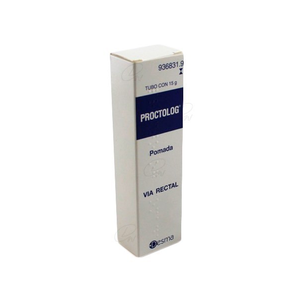 PROCTOLOG POMADA, 1 tubo de 15 g