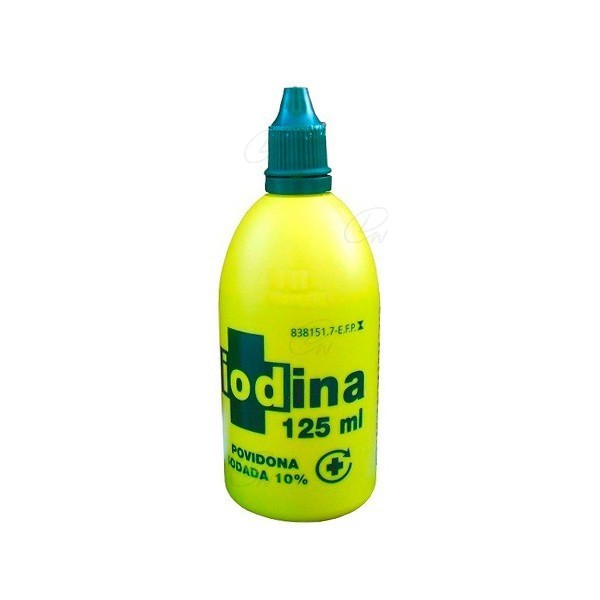 IODINA SOLUCION, 1 frasco de 125 ml