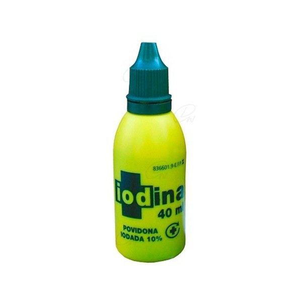 IODINA SOLUCION, 1 frasco de 40 ml