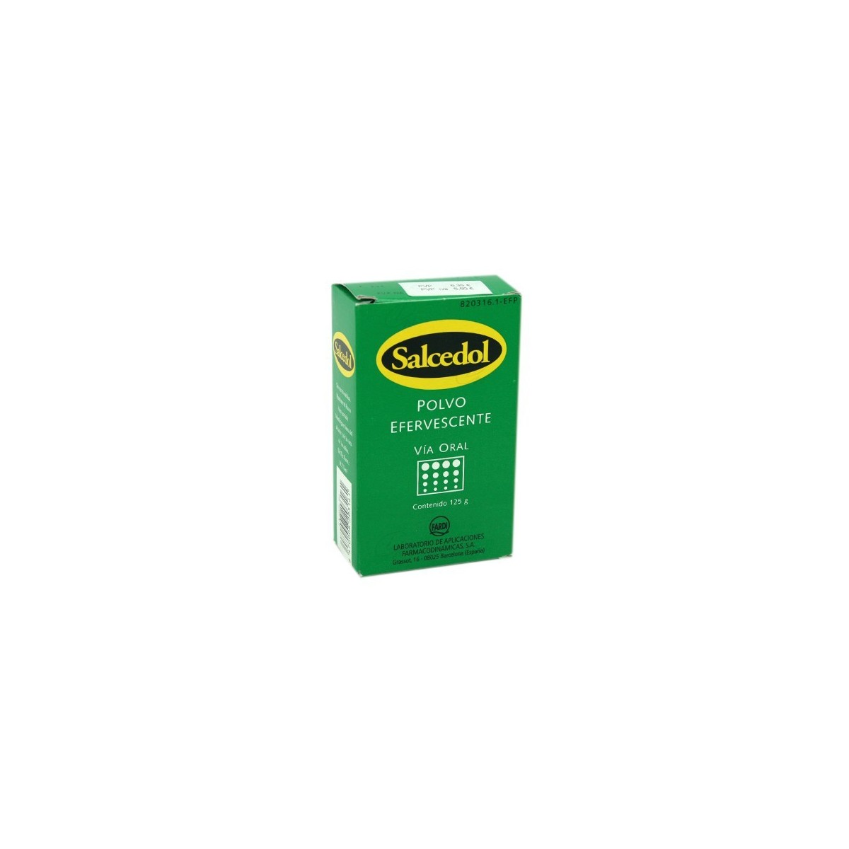 SALCEDOL, 1 frasco de 125 ml