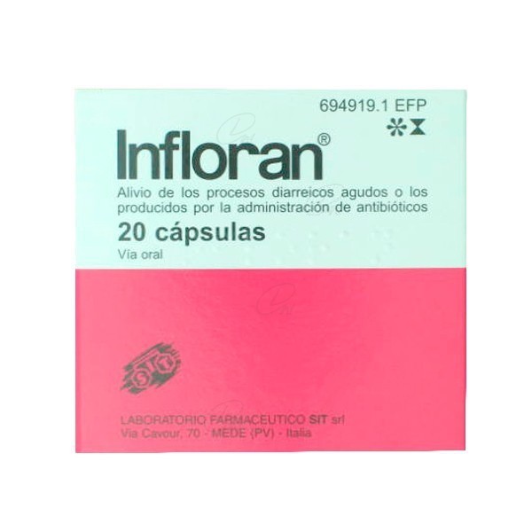 INFLORAN CAPSULAS, 20 cápsulas