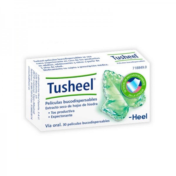 TUSHEEL 30 PELICULAS BUCODISPERSABLES