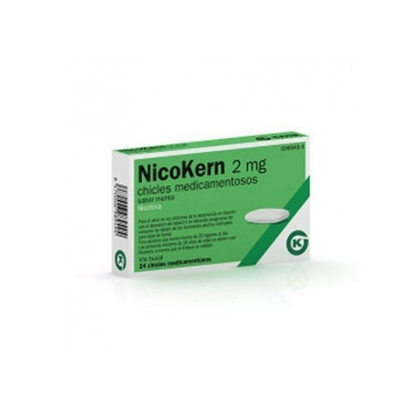 QUITT 2 MG 24 CHICLES SABOR MENTA