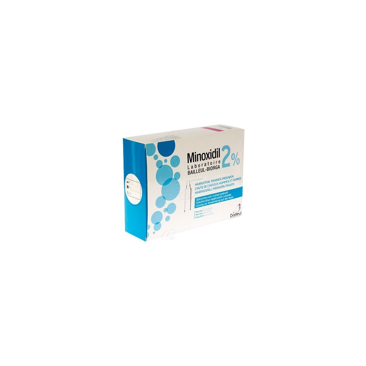 MINOXIDIL BIORGA 50 MG/ML SOLUCION CUTANEA 3...
