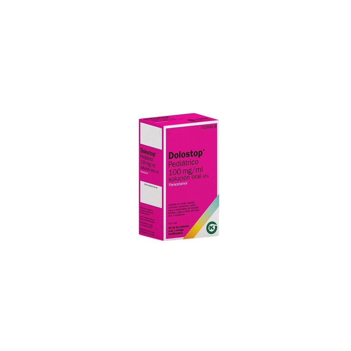 DOLOSTOP PEDIÁTRICO 100 MG/ML SOLUCION ORAL...