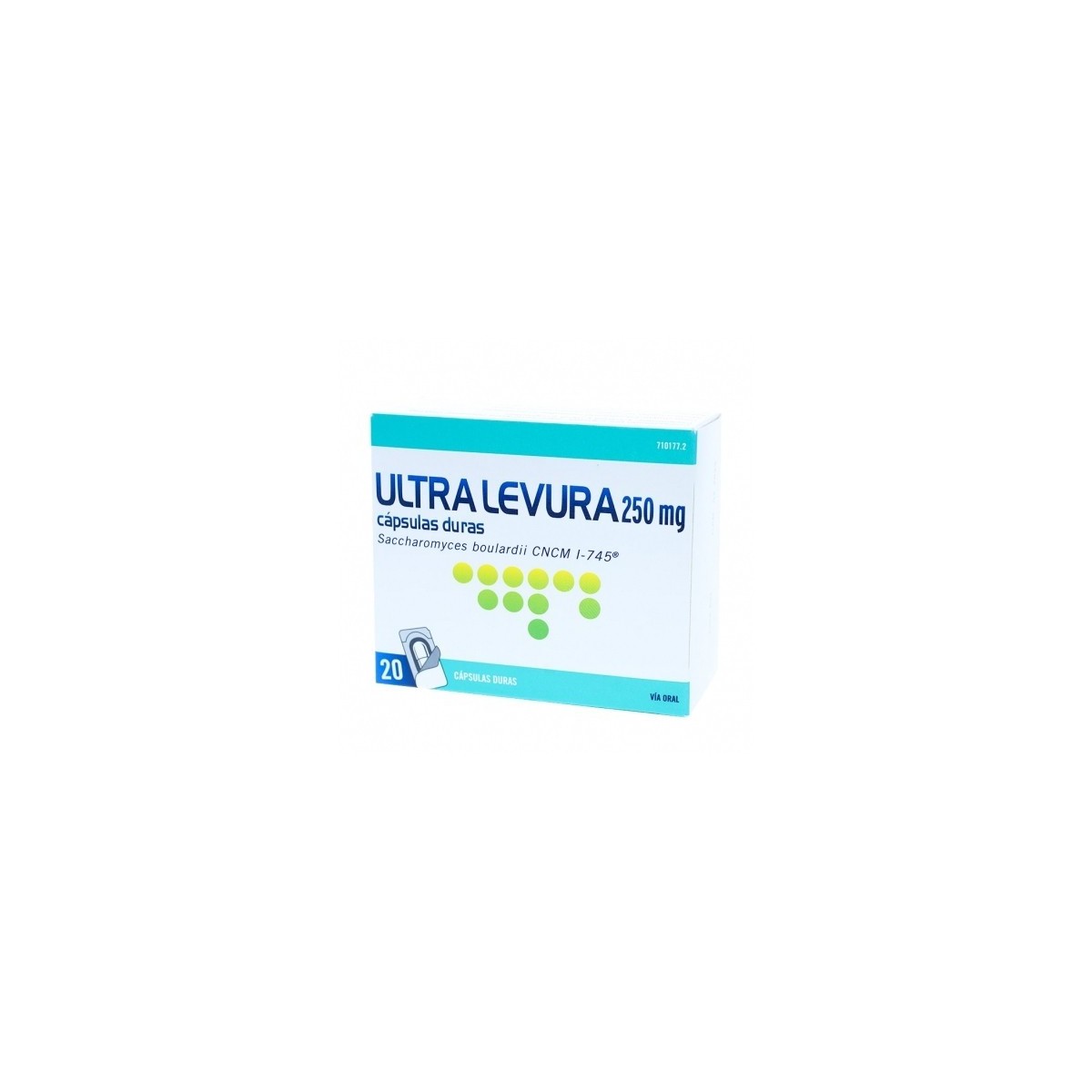 ULTRA-LEVURA 250 MG CAPSULAS DURAS