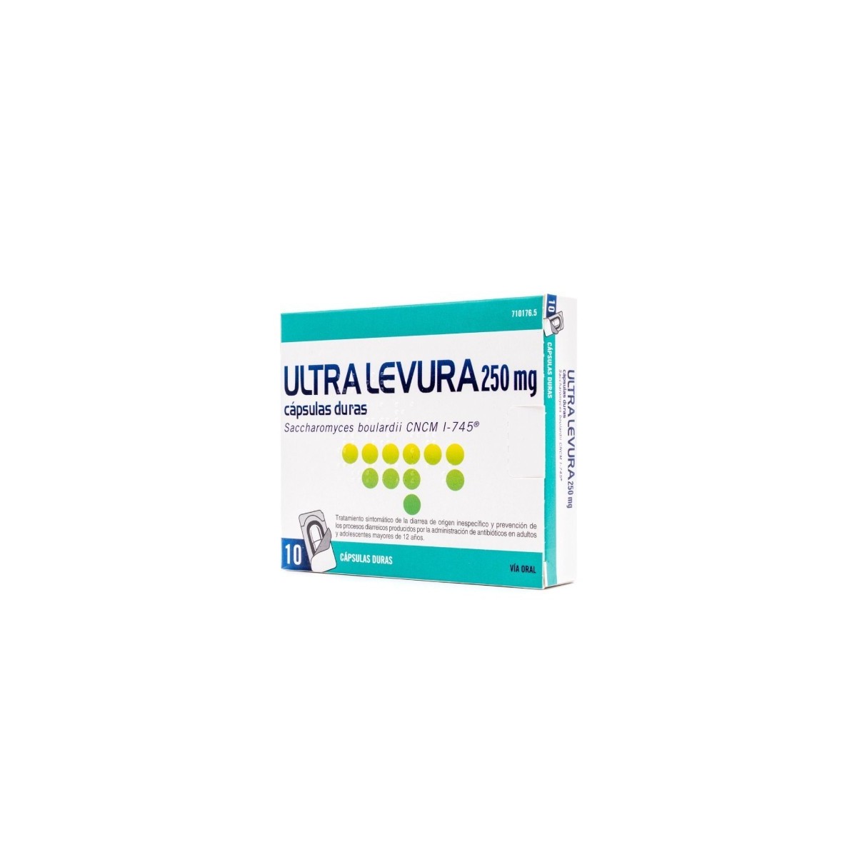 ULTRA-LEVURA 250 MG 10 CAPSULAS