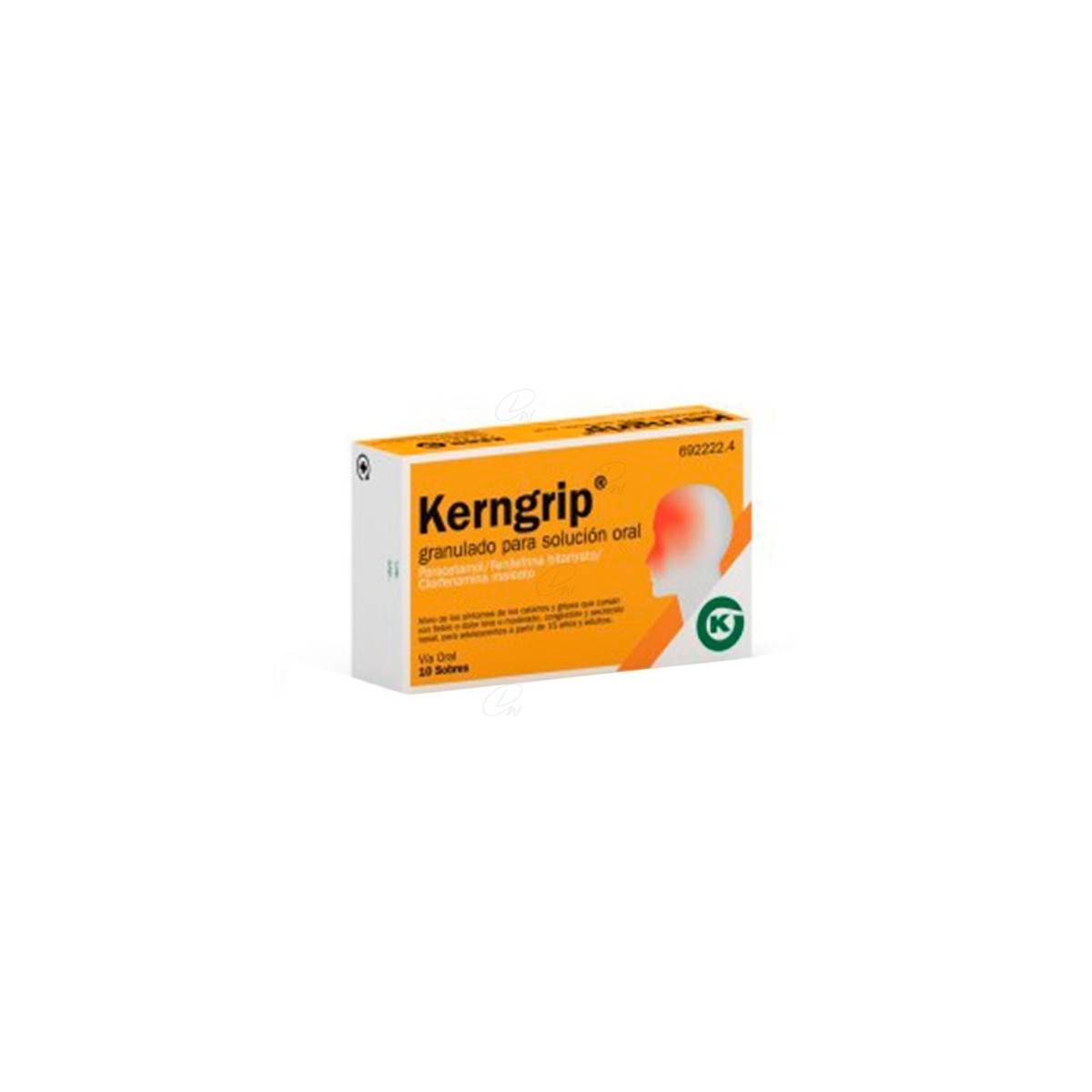 KERNGRIP GRANULADO PARA SOLUCION ORAL, 10 sobres