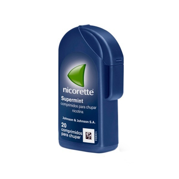 NICORETTE SUPERMINT 4 mg COMPRIMIDOS PARA CHUPAR EFG, 20...