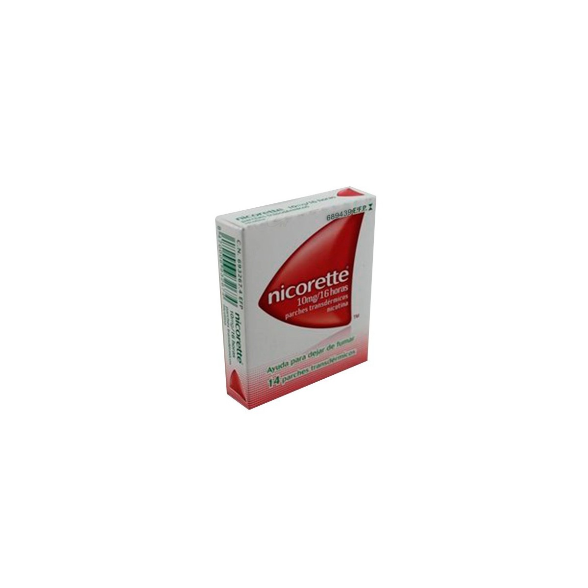 NICORETTE CLEAR 10 mg/16 HORAS PARCHES...