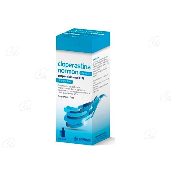 CLOPERASTINA NORMON EFG 3.54 MG/ML SUSPENSION ORAL 120 ML