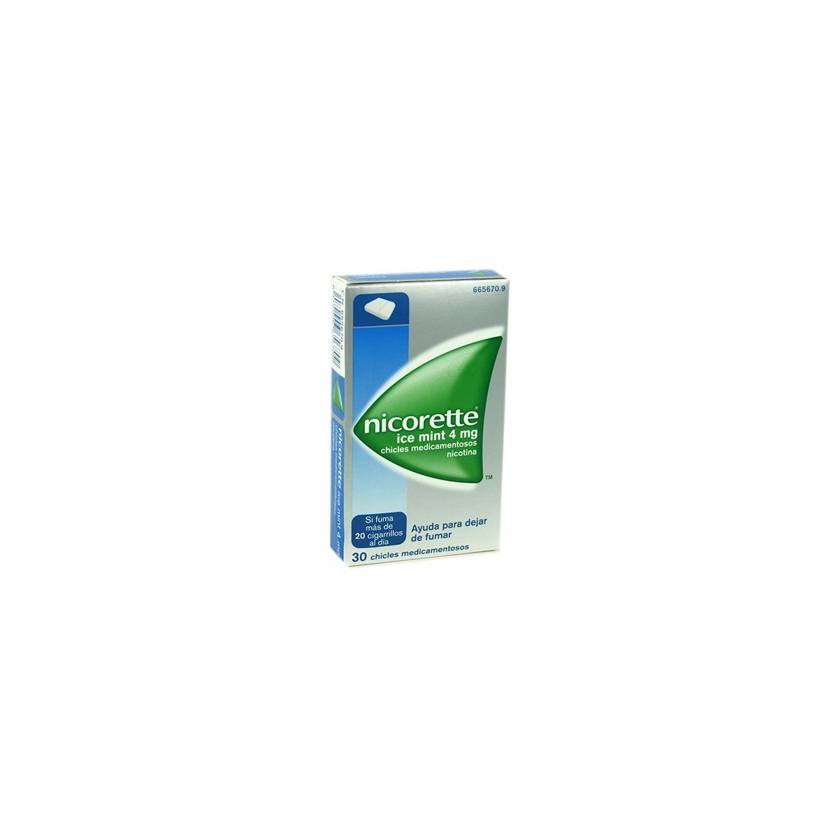 NICORETTE ICE MINT 4 mg CHICLES MEDICAMENTOSOS,...