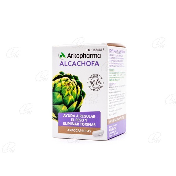 ARKOCAPSULAS ALCACHOFA 150 mg CAPSULAS DURAS, 50 cápsulas