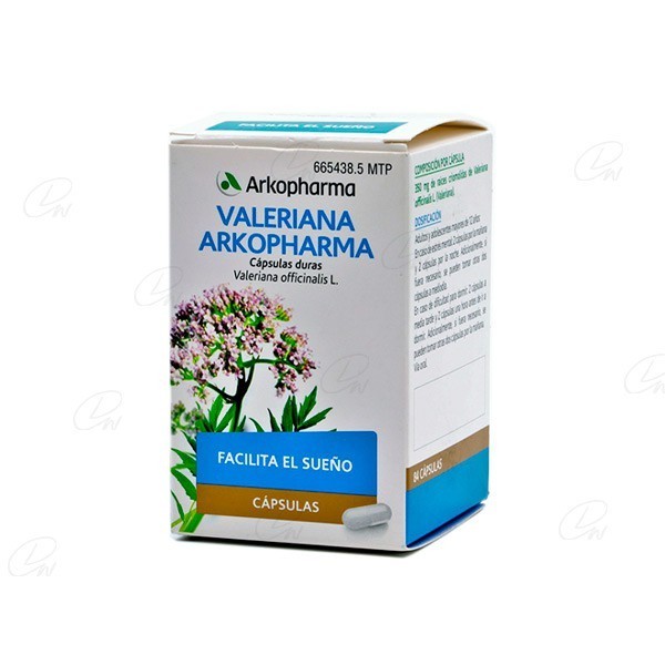 ARKOCAPSULAS VALERIANA 350 mg CAPSULAS DURAS, 84 cápsulas