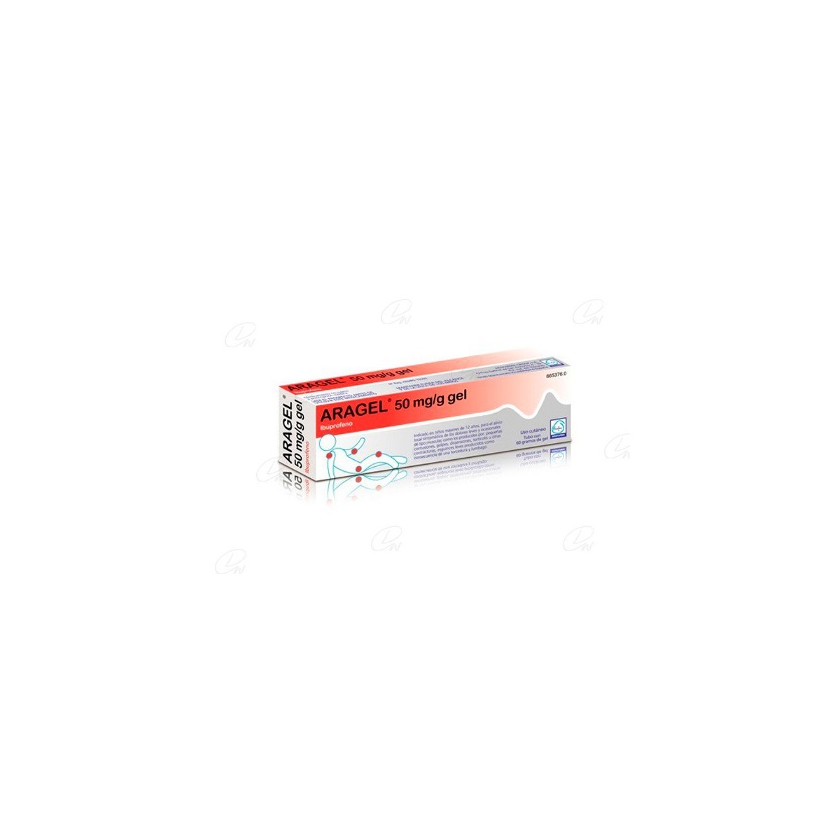 ARAGEL 50 mg/g GEL, 1 tubo de 60 g