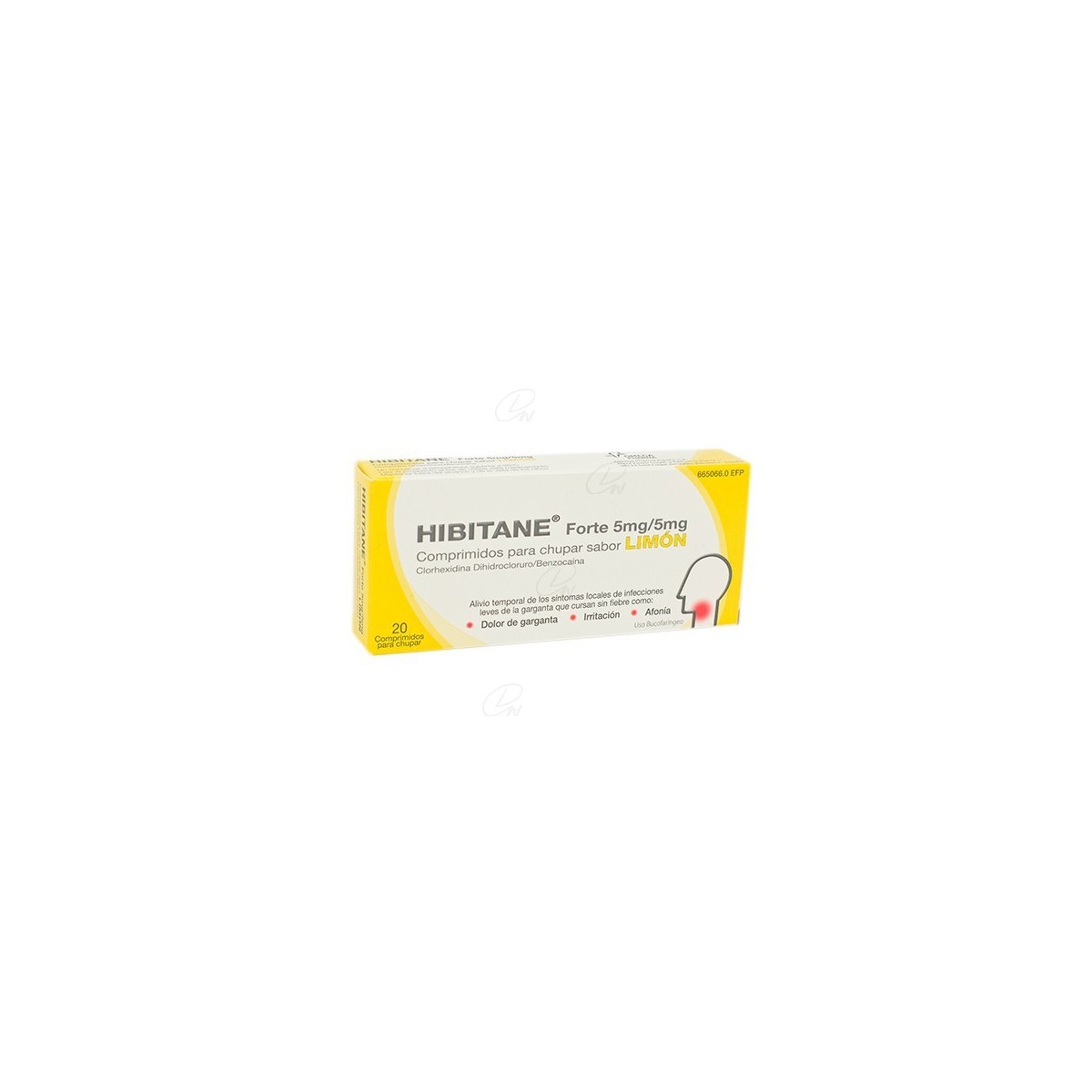 HIBITANE 5 mg/5 mg COMPRIMIDOS PARA CHUPAR...