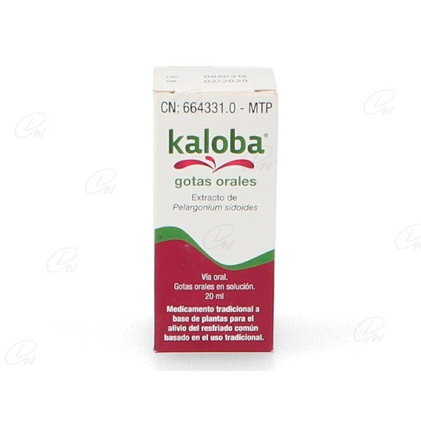 KALOBA GOTAS ORALES, 1 frasco de 20 ml