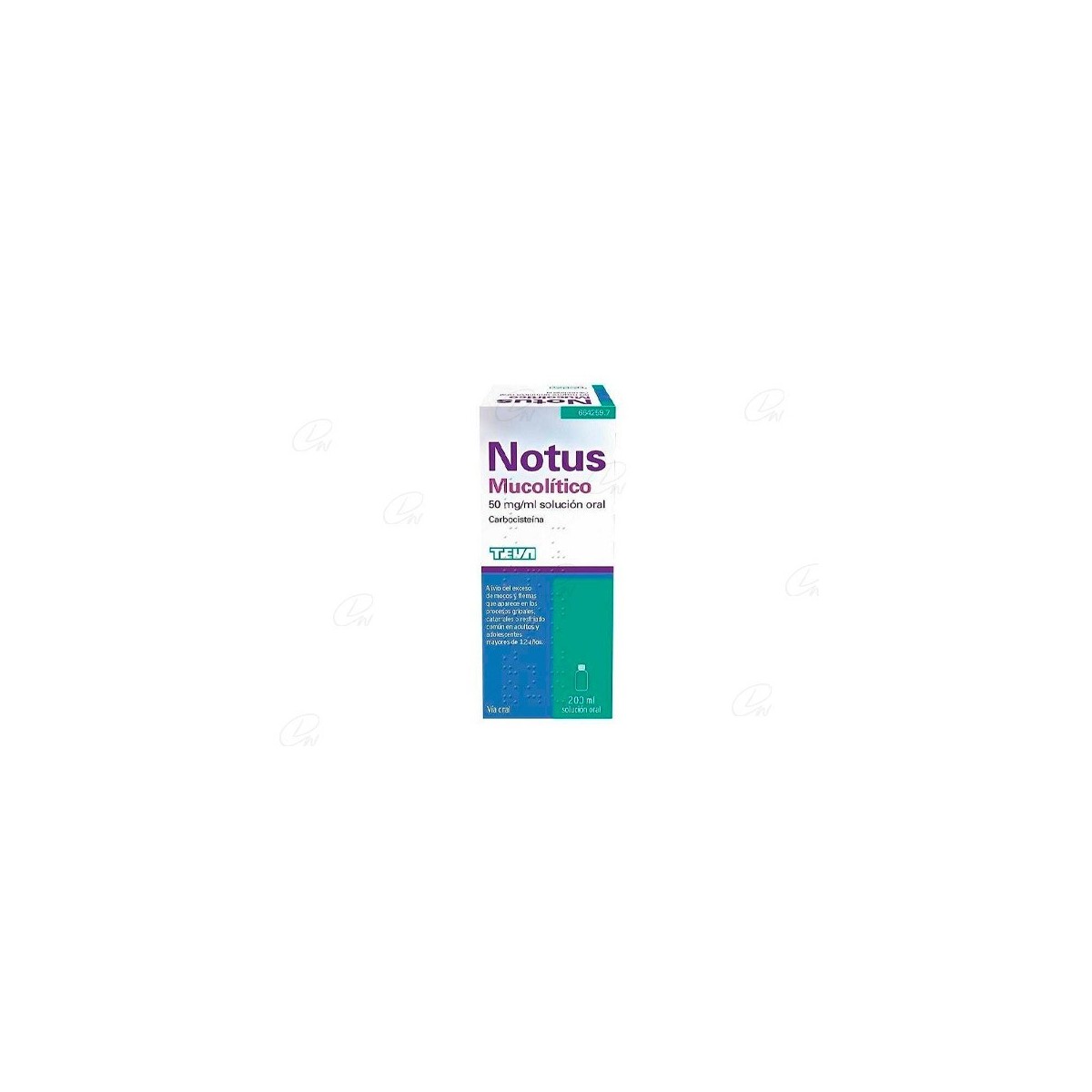 NOTUS MUCOLÍTICO 50 MG/ML SOLUCIÓN ORAL, 1...