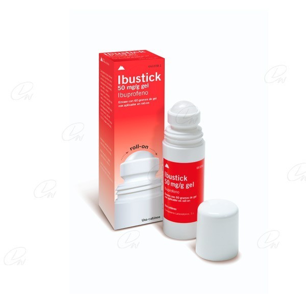 IBUSTICK 50 MG/G GEL TOPICO ROLLON 30 G