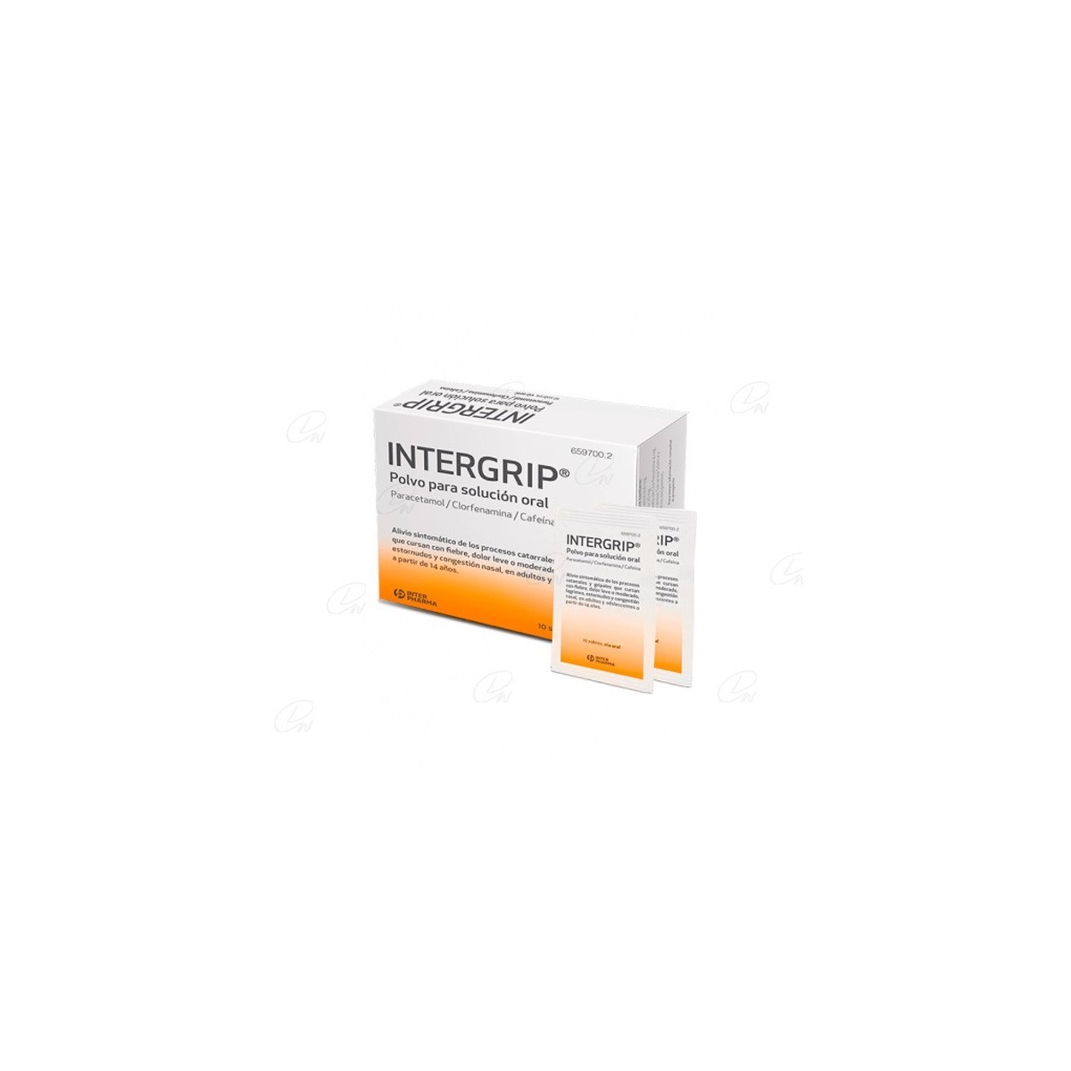 INTERGRIP 10 SOBRES POLVO SOLUCION ORAL